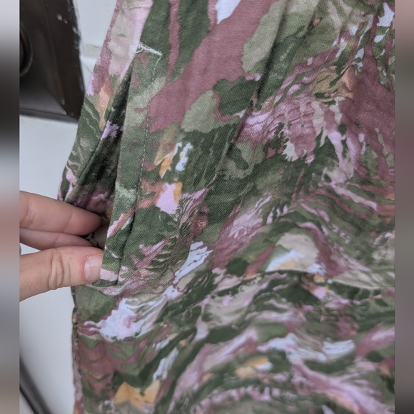 Columbia Cotton Multi Color Dress With Pockets Size Medium - Picture 5 of 7